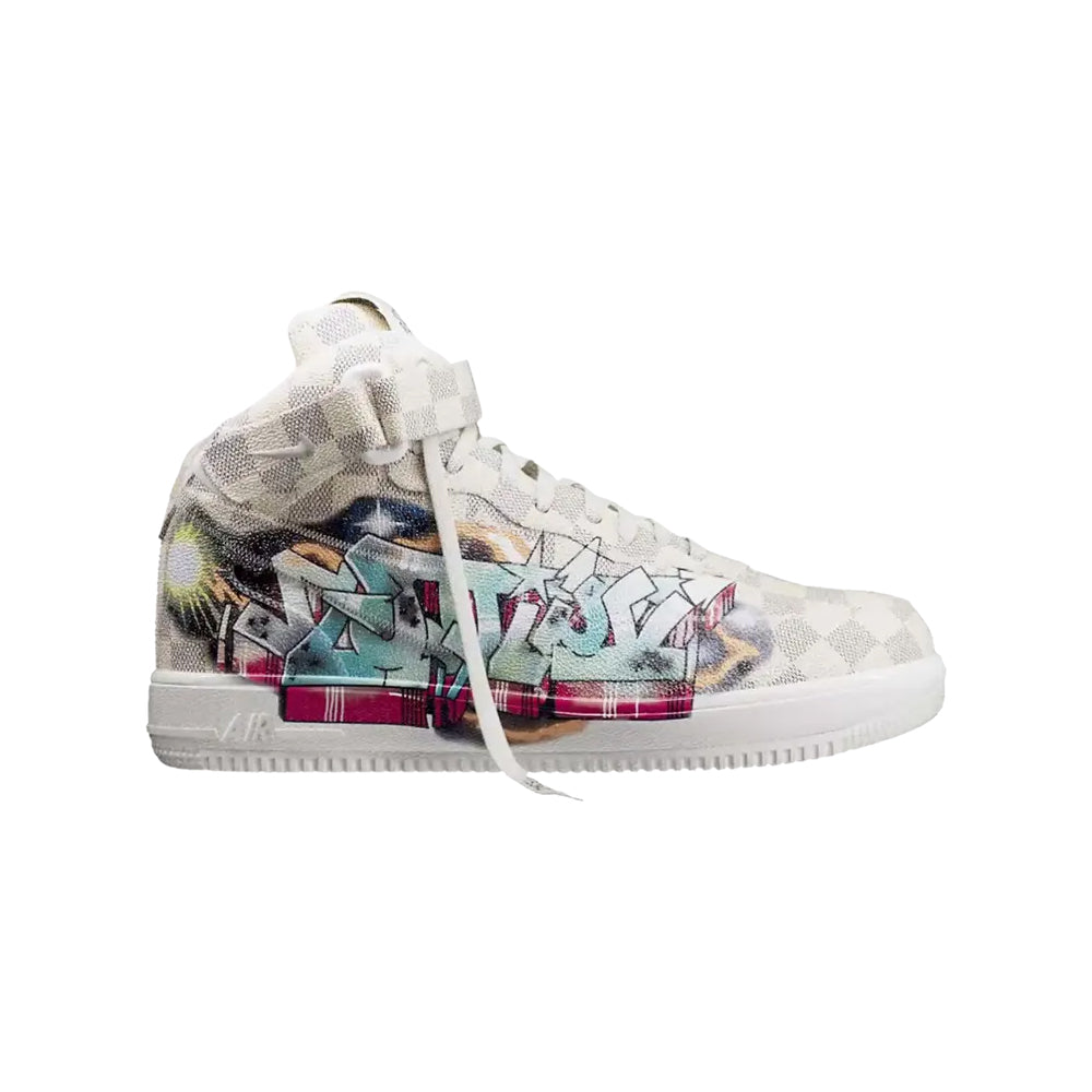 #LouisVuitton x #AirForce1 #Mid #Graffiti