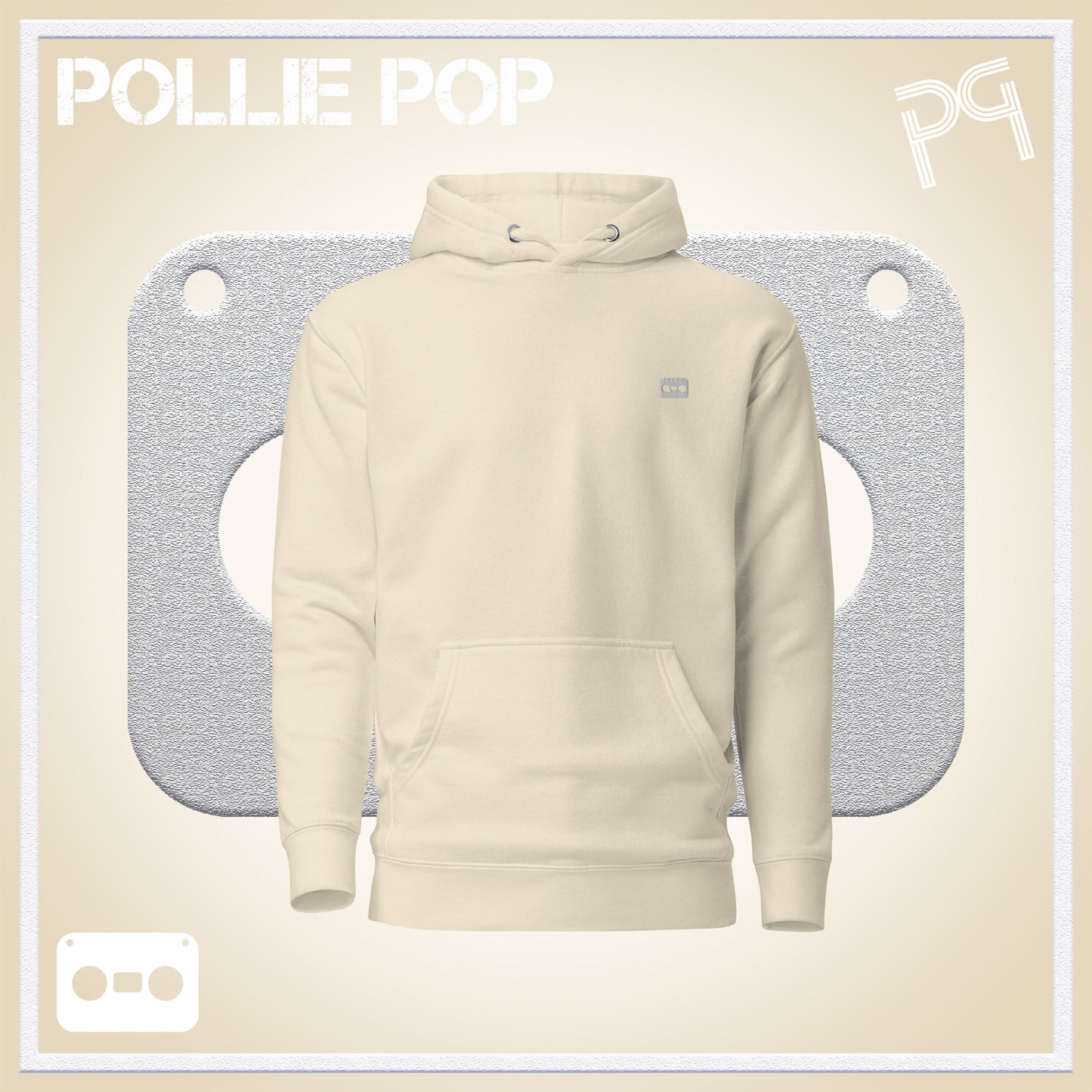 White Tape Hoodie 4