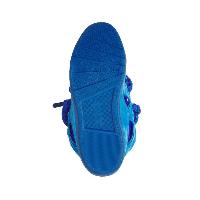 #Lanvin #Curb ##Sneakers #BlueBlack