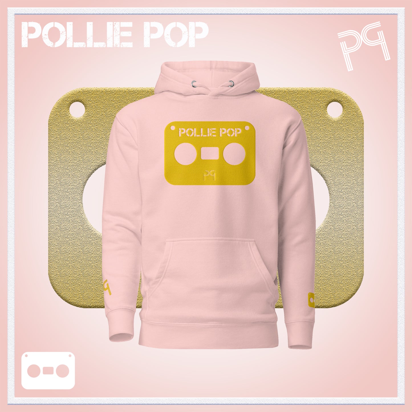 Big Gold Tape Hoodie