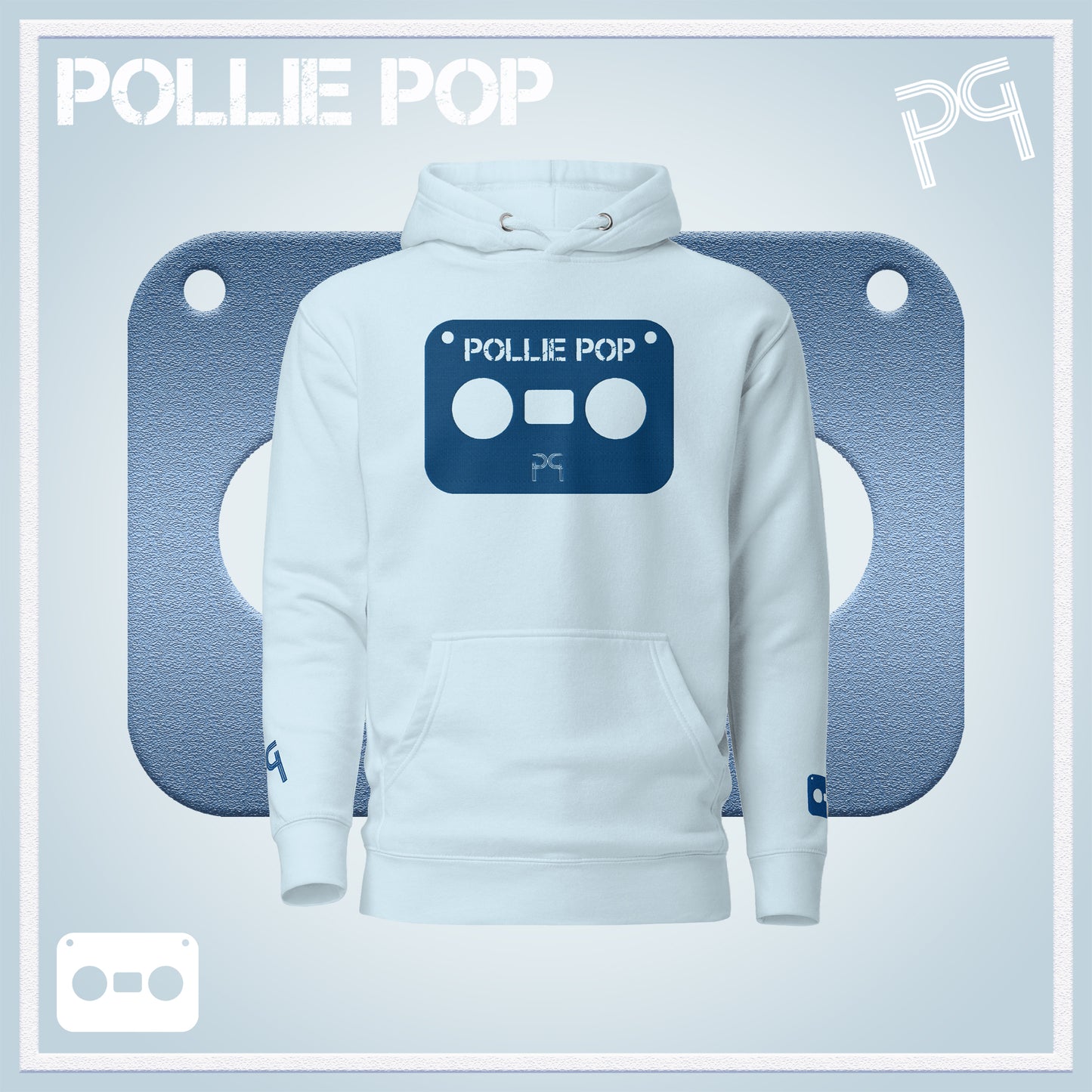 Big Blue Tape Hoodie