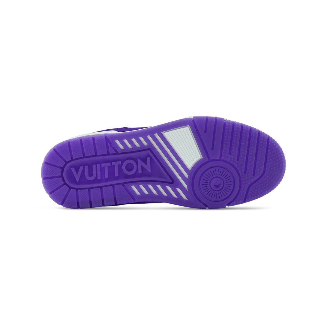 #LouisVuitton #LV #Trainer #Sneaker #PurpleWhite