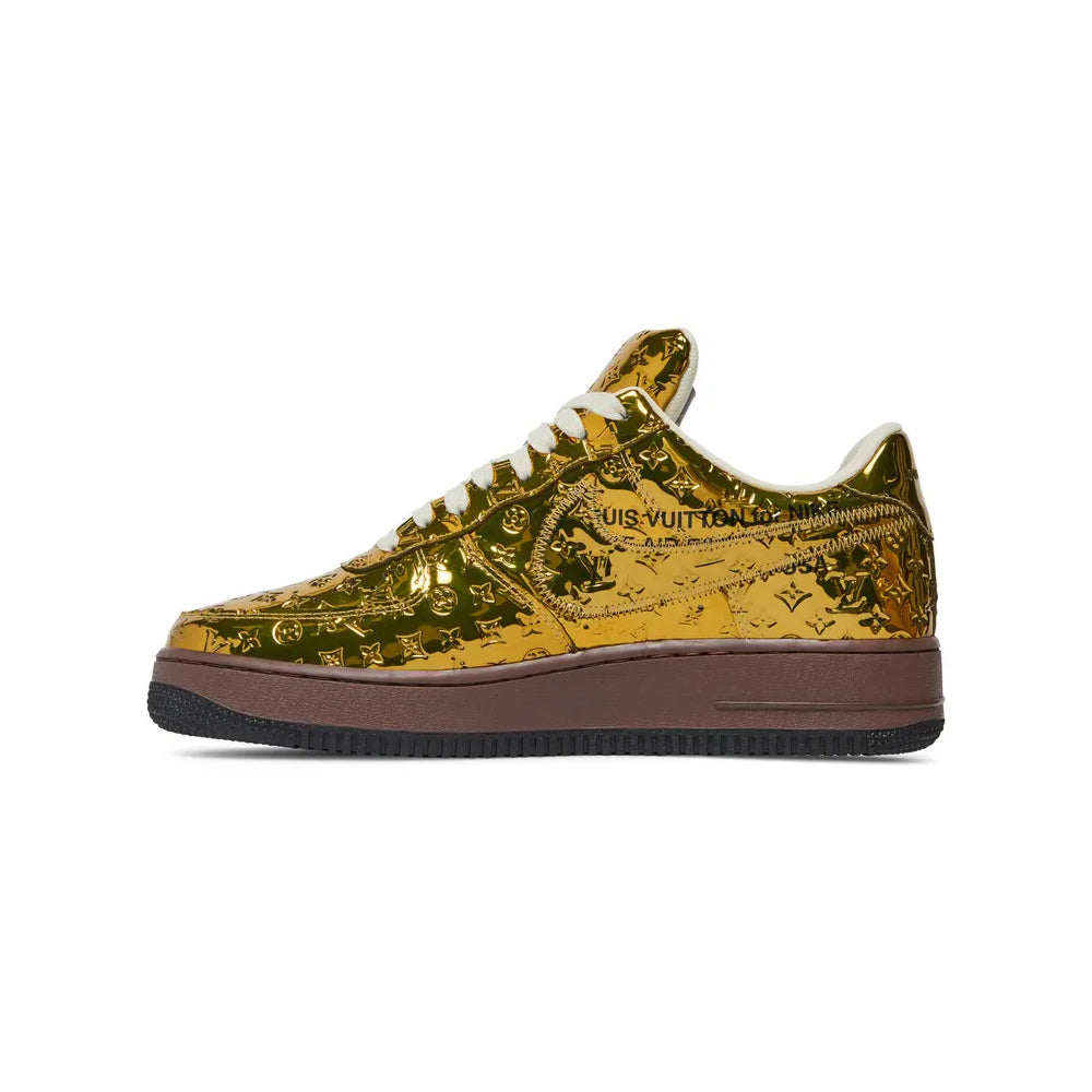 #LouisVuitton #AirForce1 #Low #MetallicGold