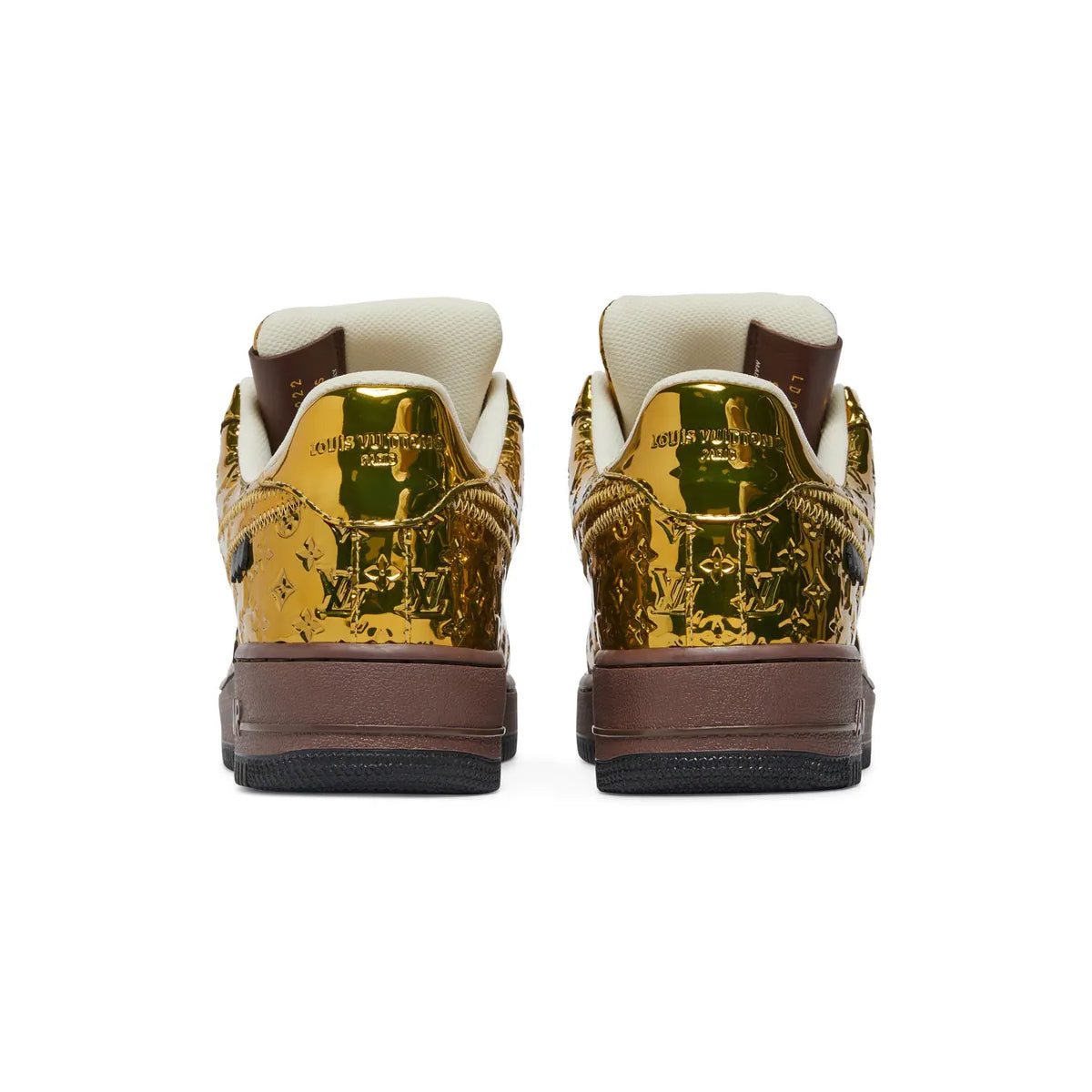 #LouisVuitton #AirForce1 #Low #MetallicGold