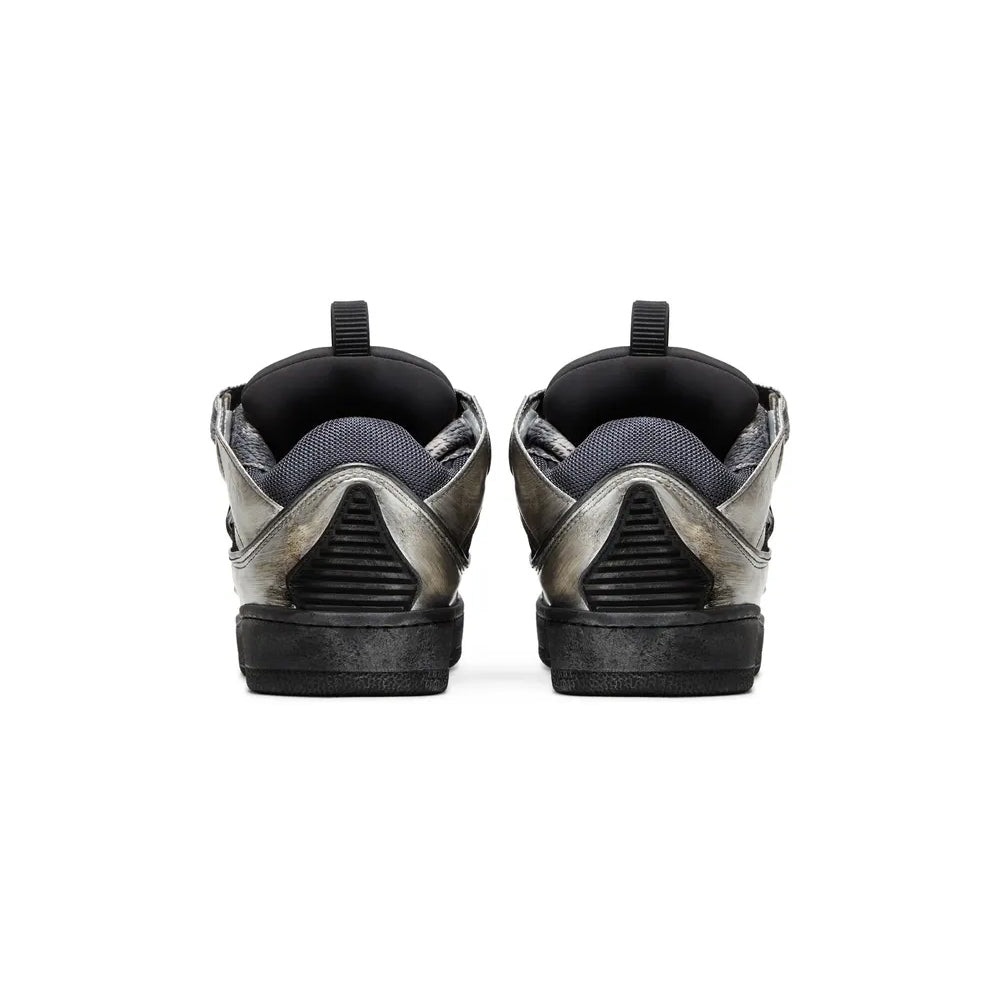 #Lanvin #Curb ##Sneakers #White #Anthracite
