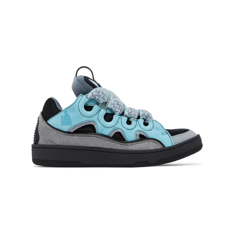 #Lanvin #Curb ##Sneakers #LightBlue #Anthracite