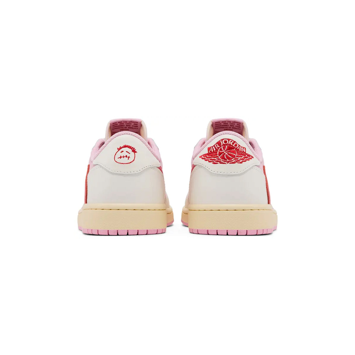 #TravisScott x #AirJordan #1s #Sail #TropicalPink