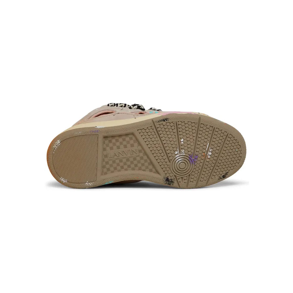#GalleryDept x #Lanvin #Curb #Sneakers #PaintDrip #PalePink