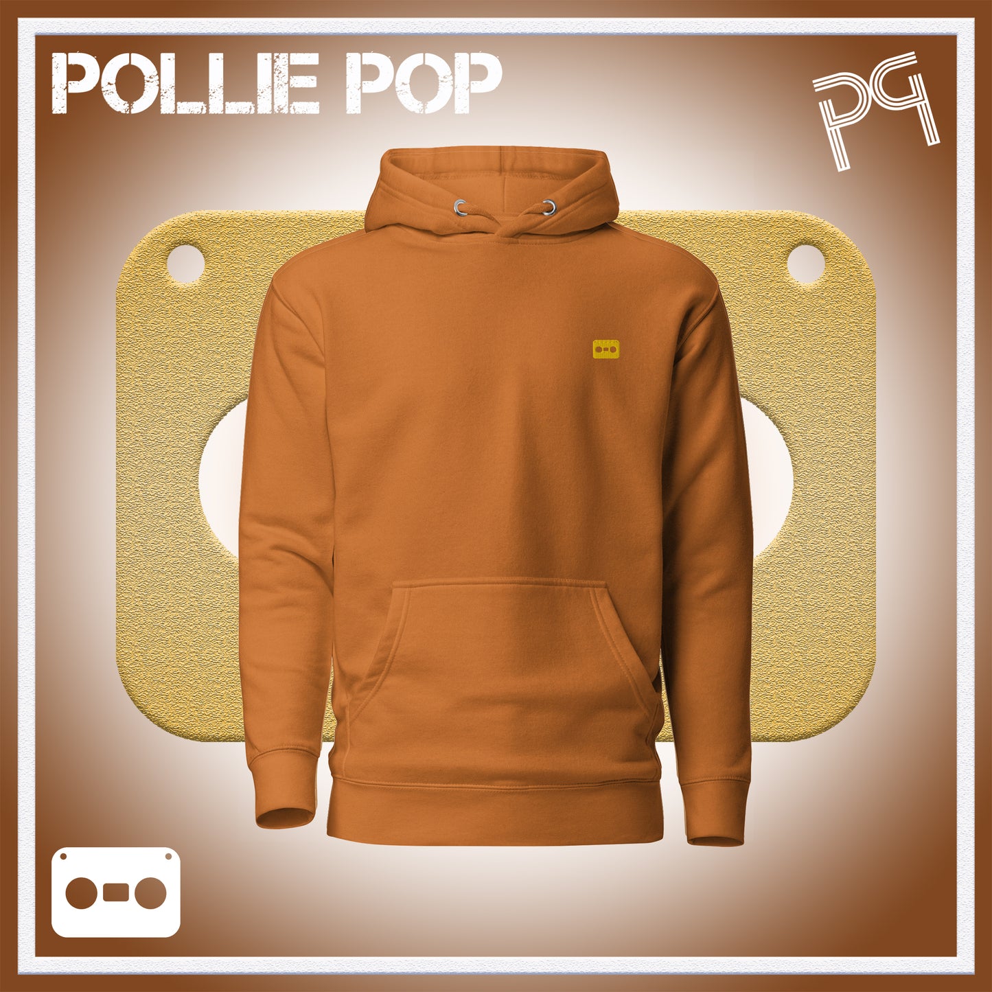 Gold Tape Hoodie