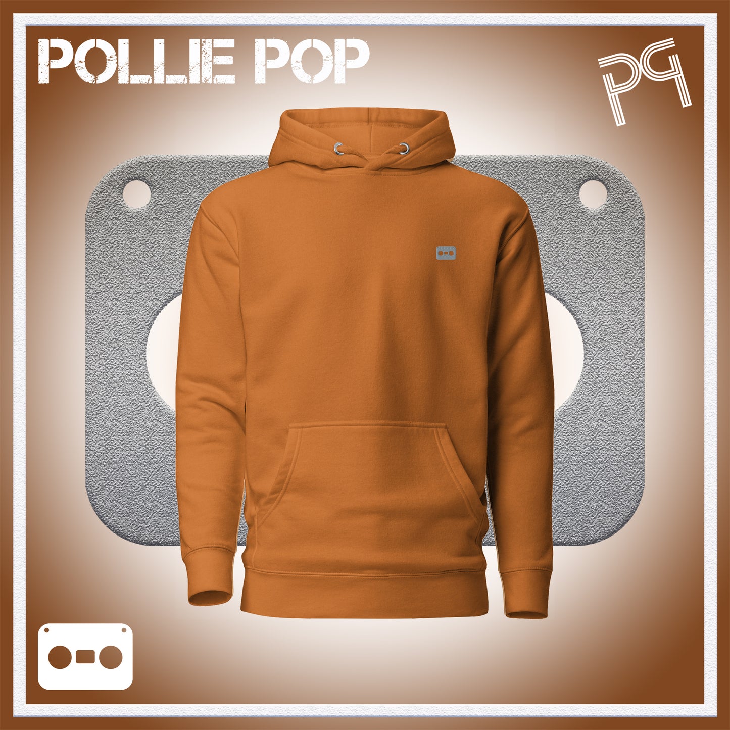 Ova Gray Tape Hoodie