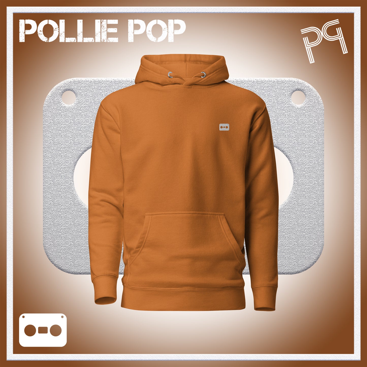 White Tape Hoodie 4