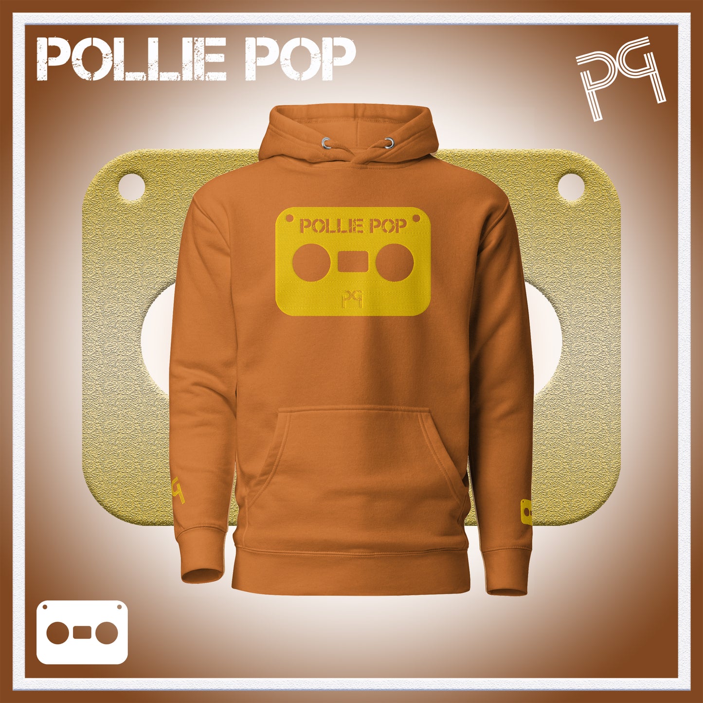 Big Gold Tape Hoodie