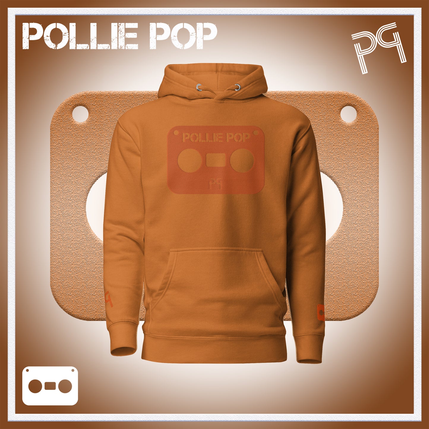 Big Orange Tape Hoodie