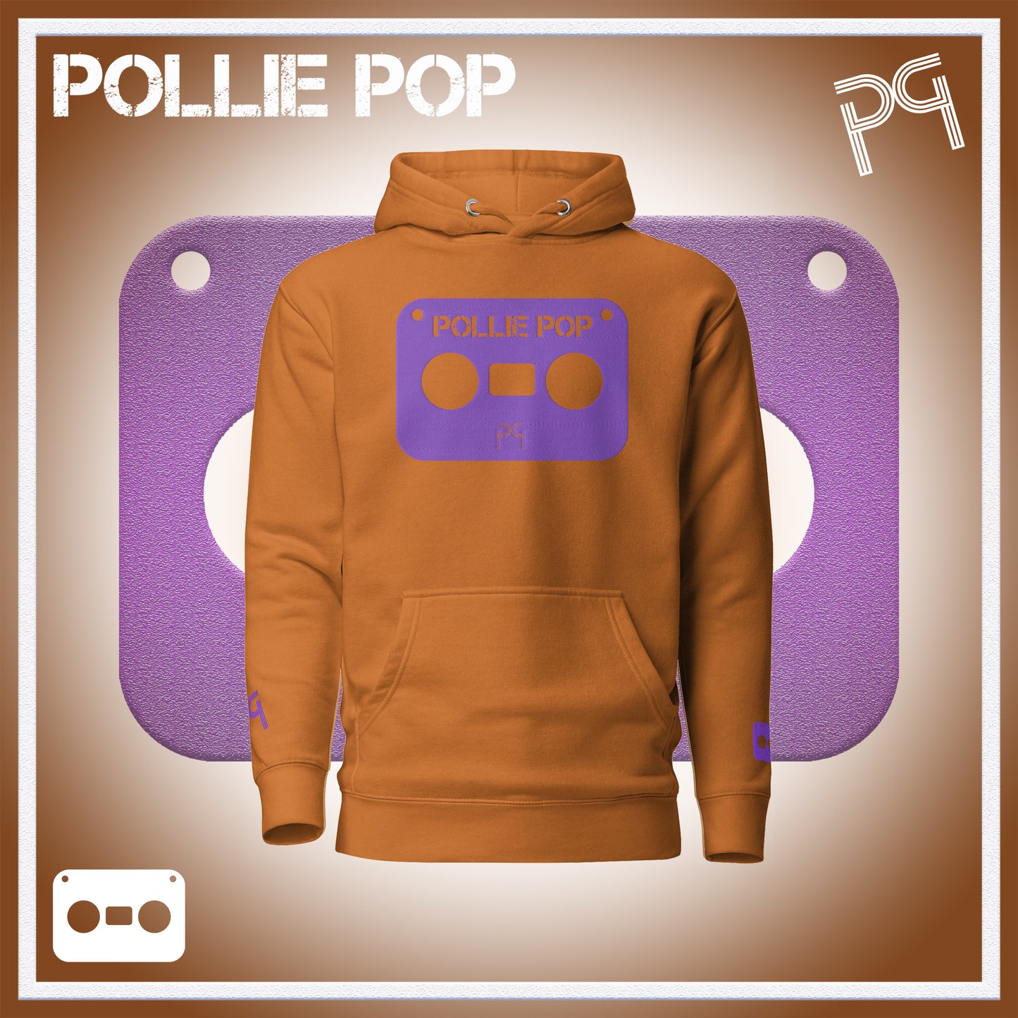 Big Purple Tape Hoodie