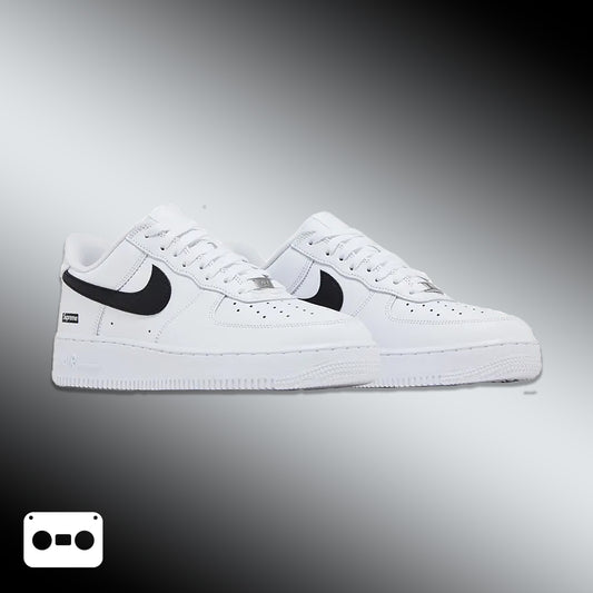 #AirForce1 #Supreme #BoxLogo #WhiteBlack