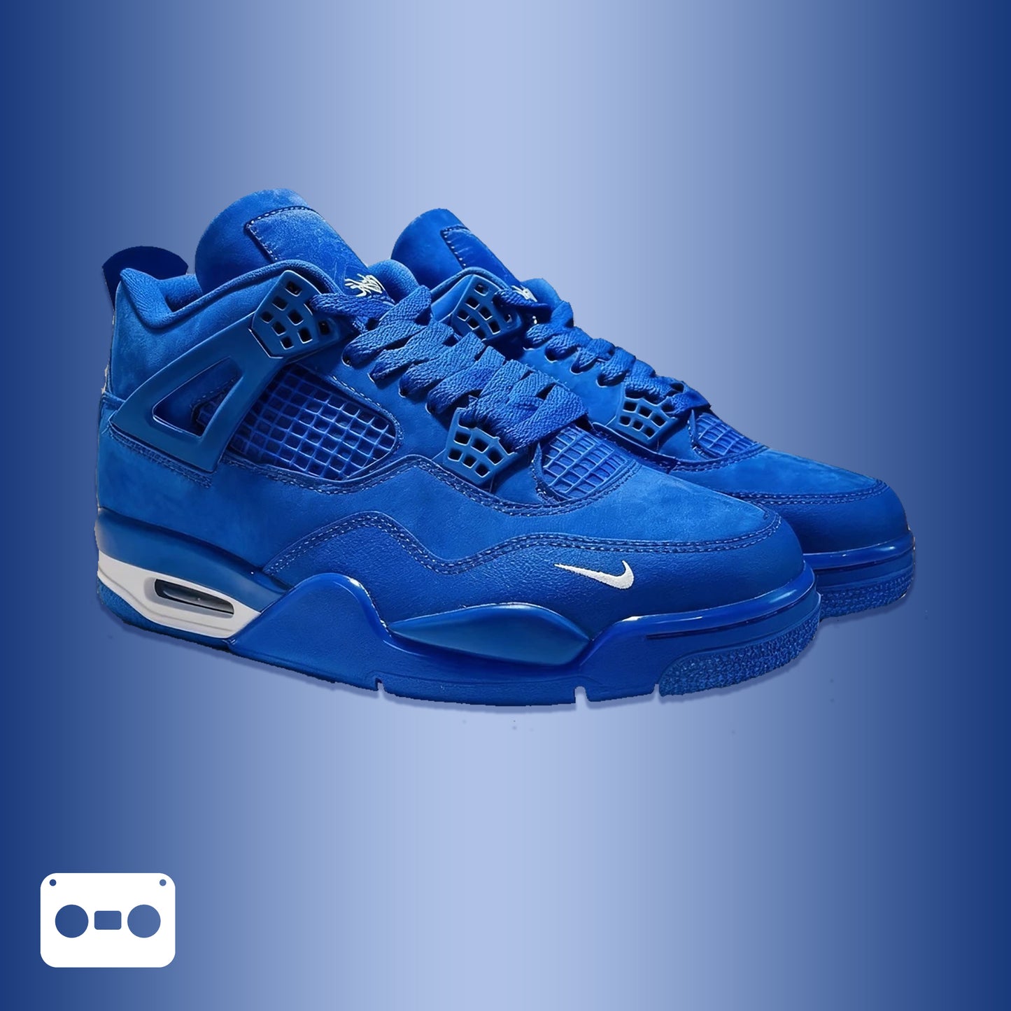 #NigelSylvester x #AirJordan #4s #Sail #SP #DeepRoyalSuede