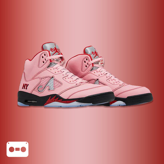 #AirJordan #5s #Boro #ArcticPink