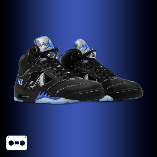 #AirJordan #5s #Boro #RacerBlue