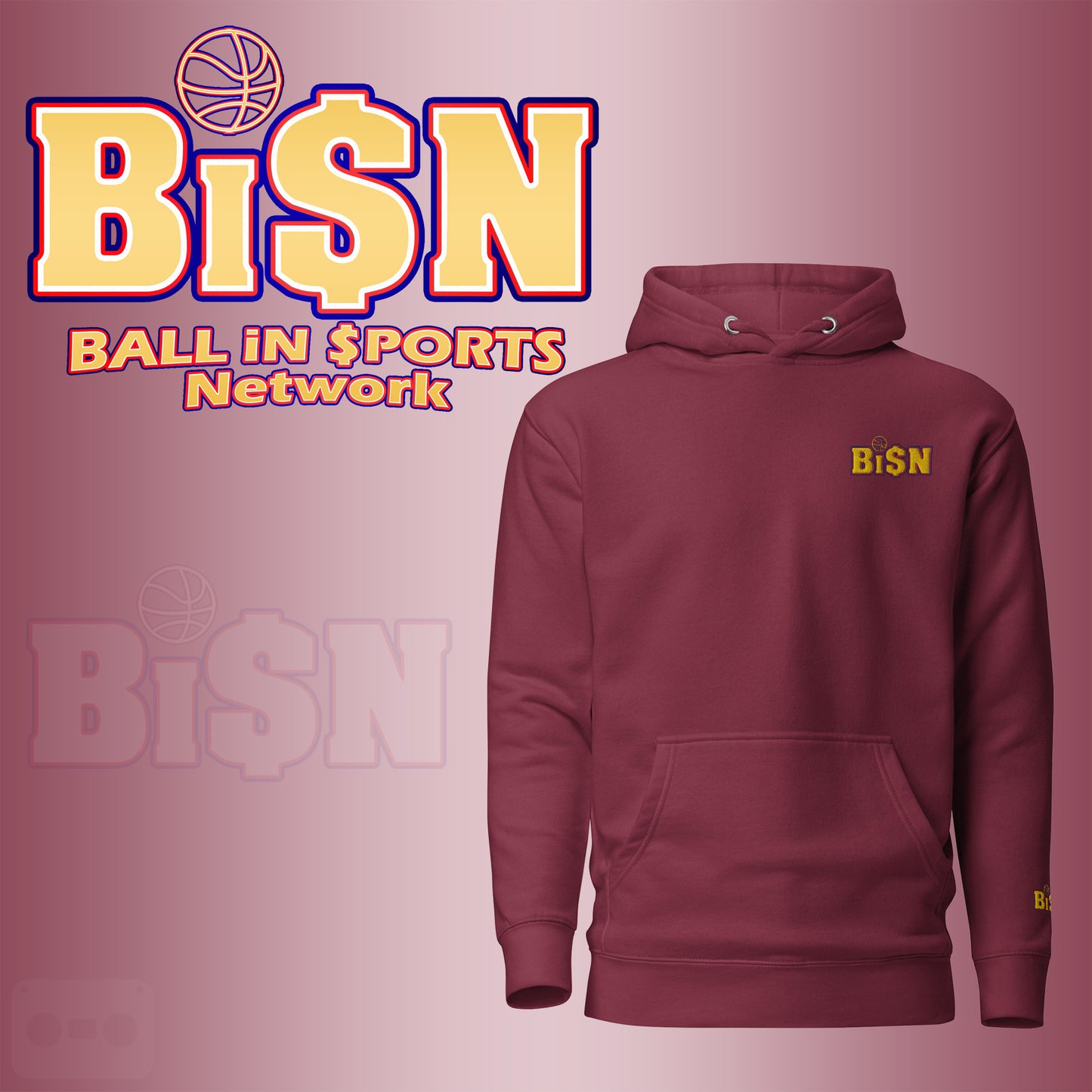 Ball In Sports Network Hoodie