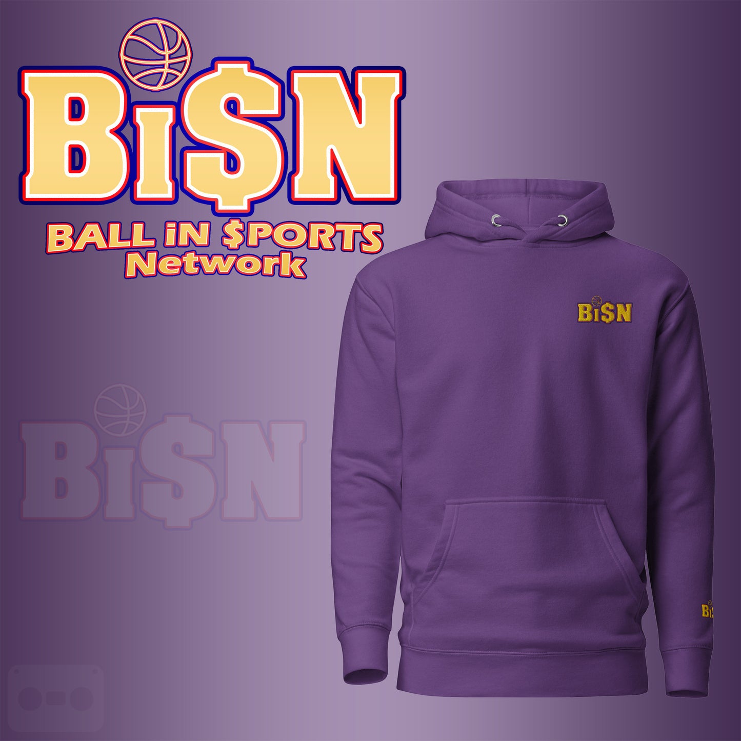 Ball In Sports Network Hoodie