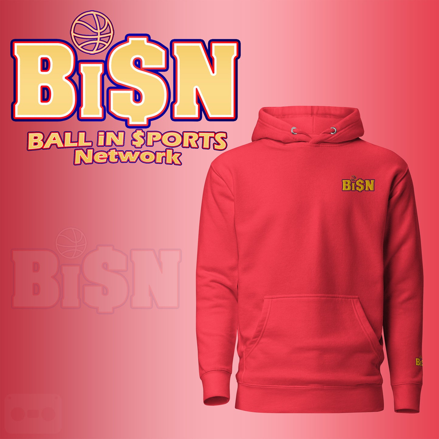 Ball In Sports Network Hoodie