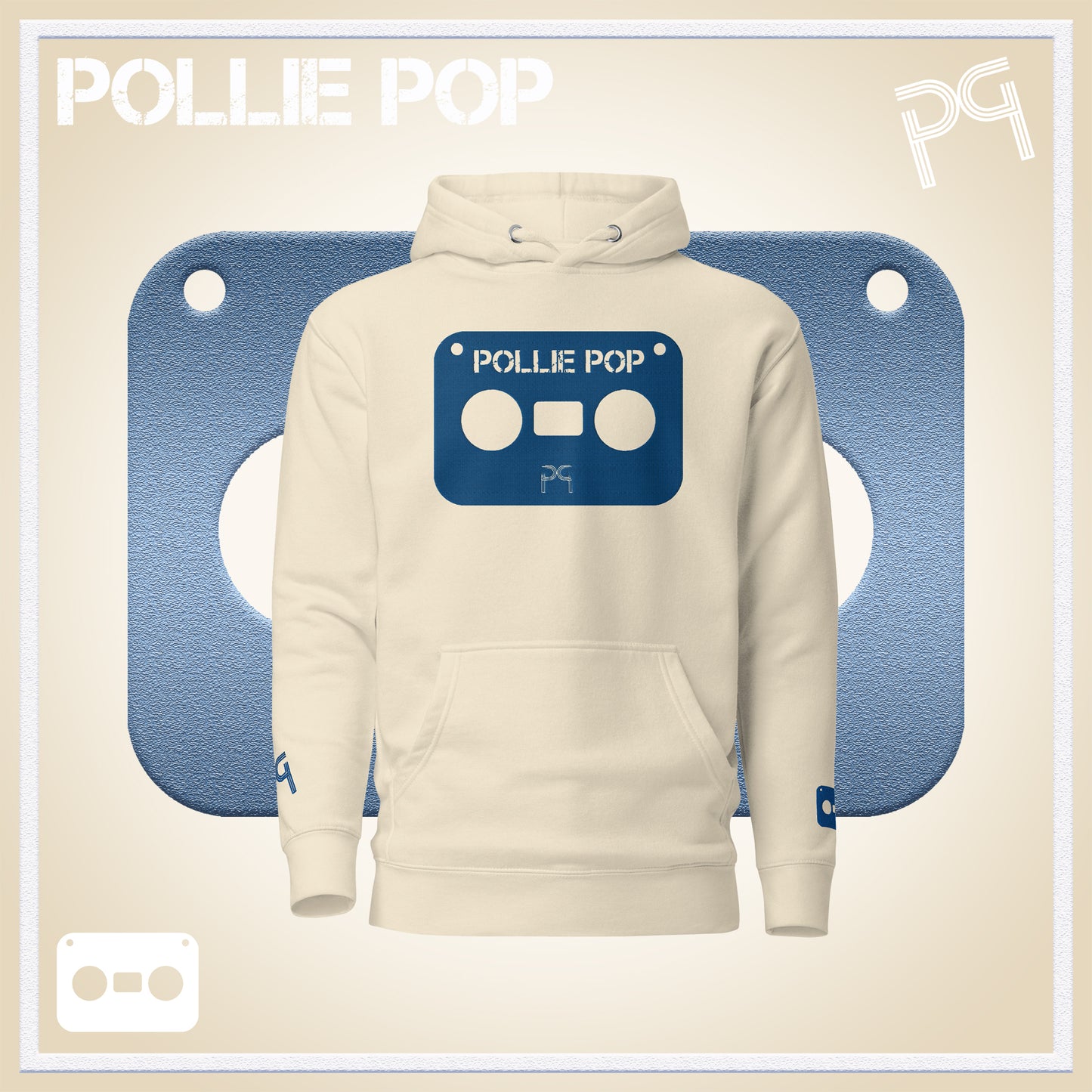 Big Blue Tape Hoodie