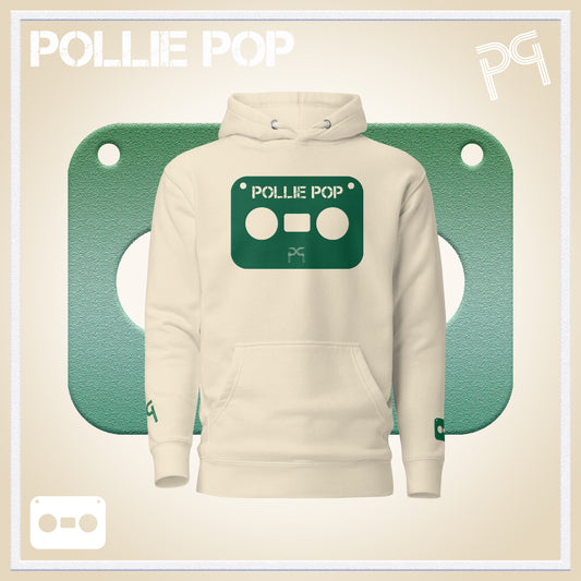 Big Dark Green Tape Hoodie