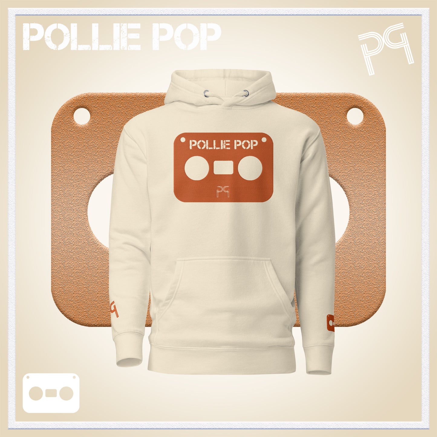Big Orange Tape Hoodie