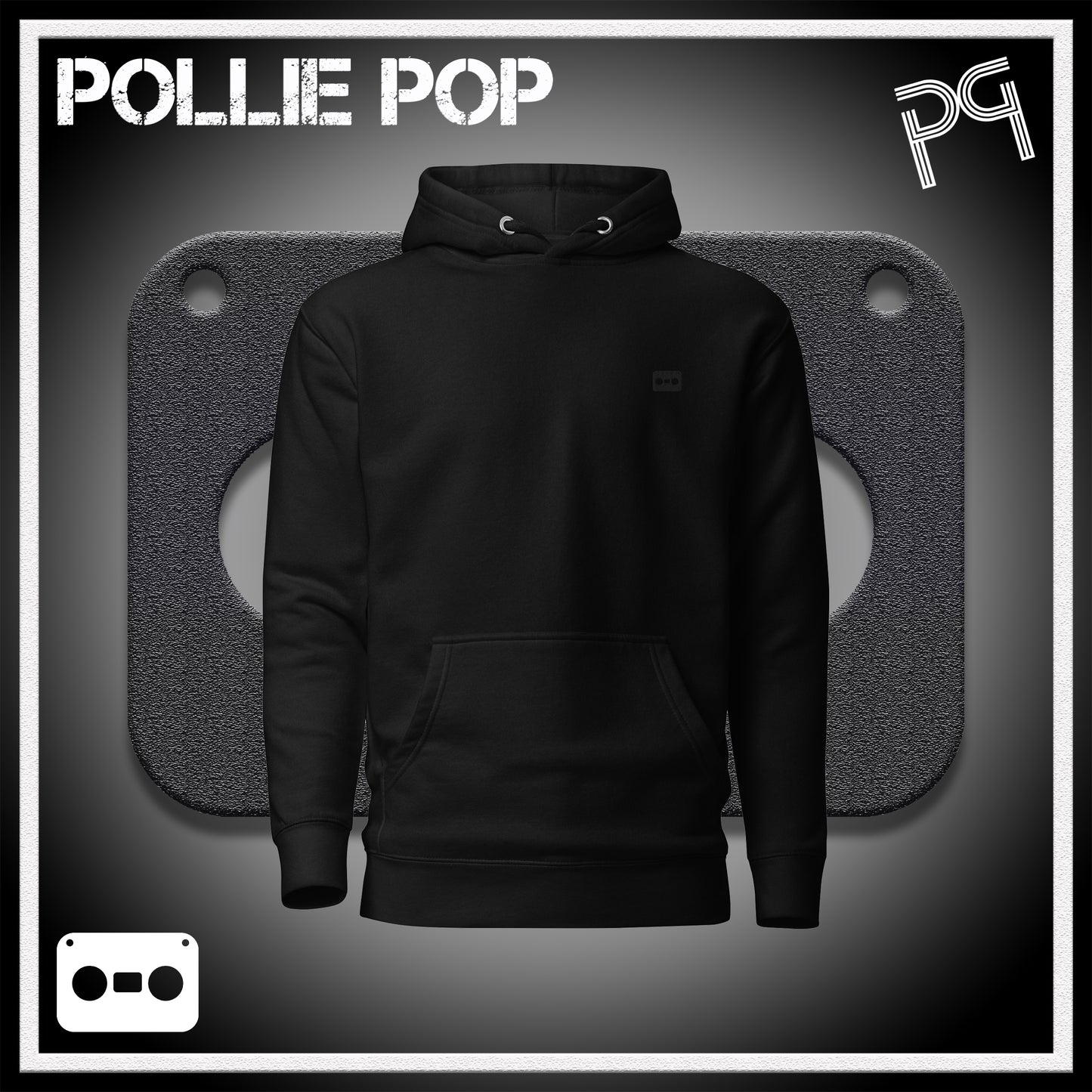 Blacc Tape Hoodie