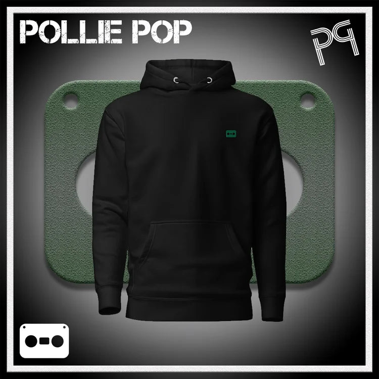 Dark Green Tape Hoodie