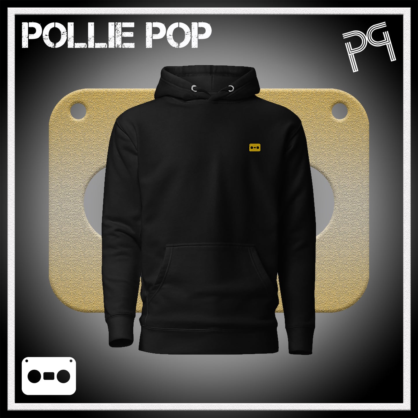 Gold Tape Hoodie