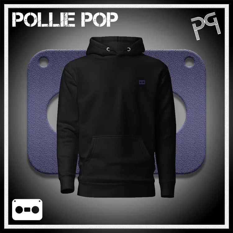 Navy Tape Hoodie
