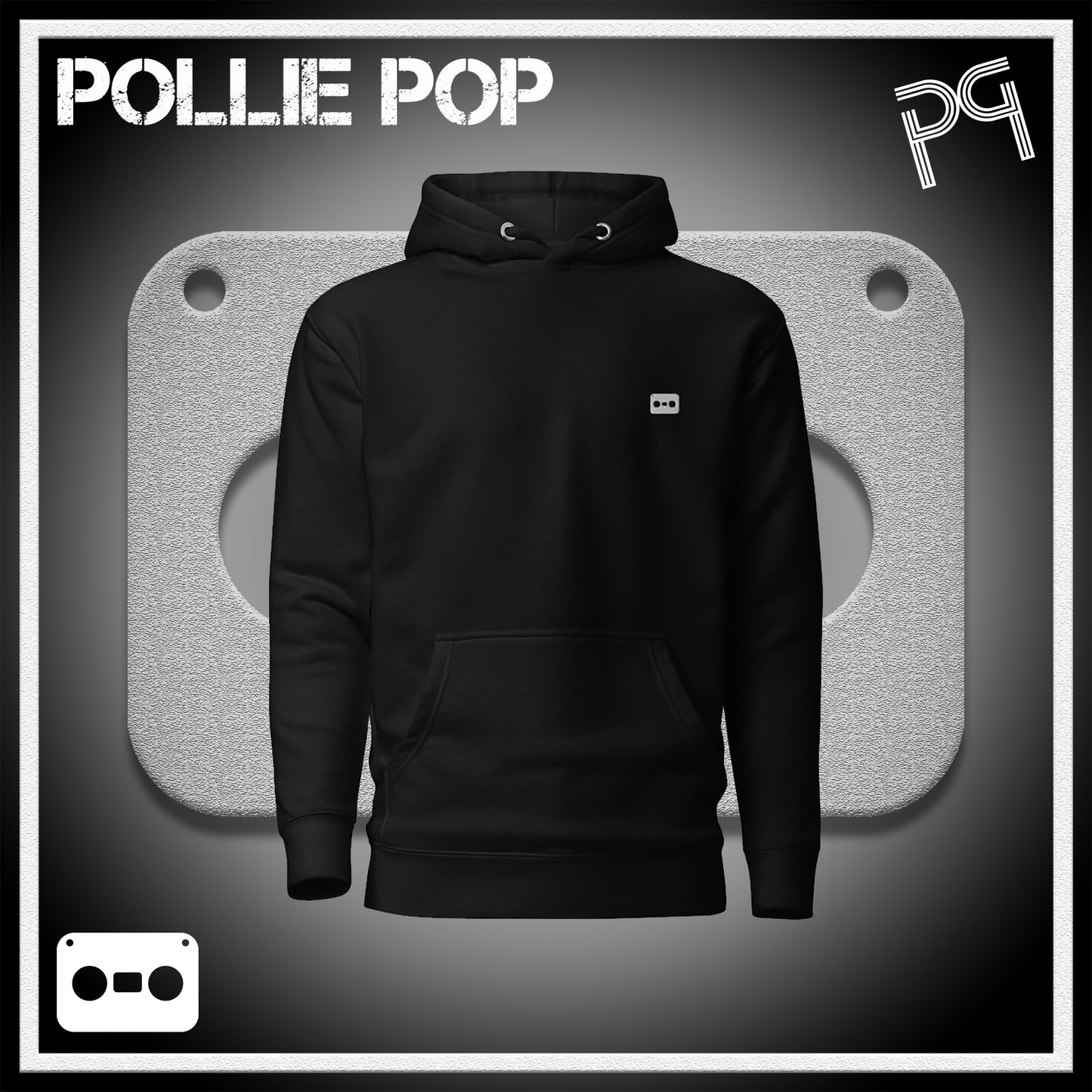 White Tape Hoodie 4