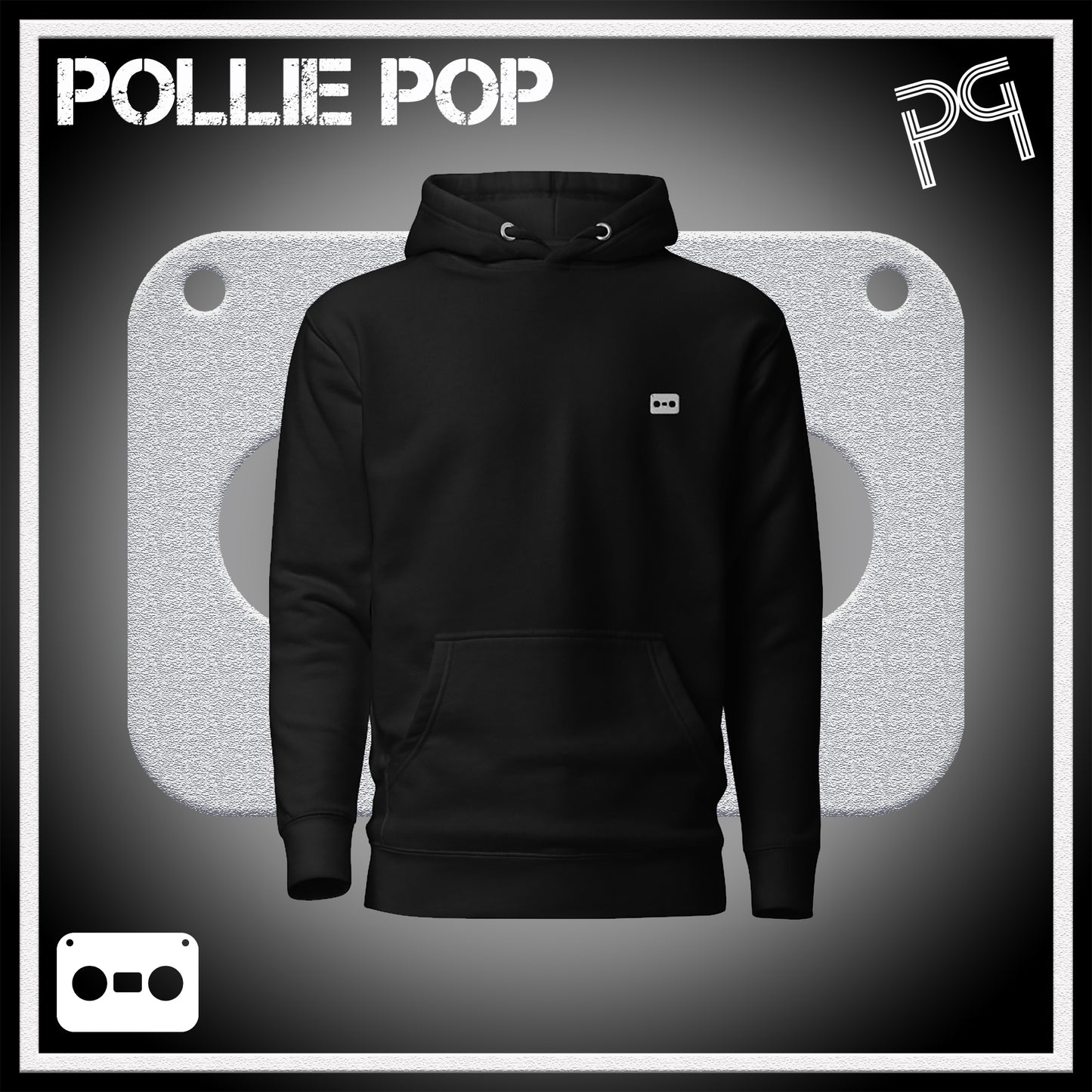 White Tape Hoodie 4