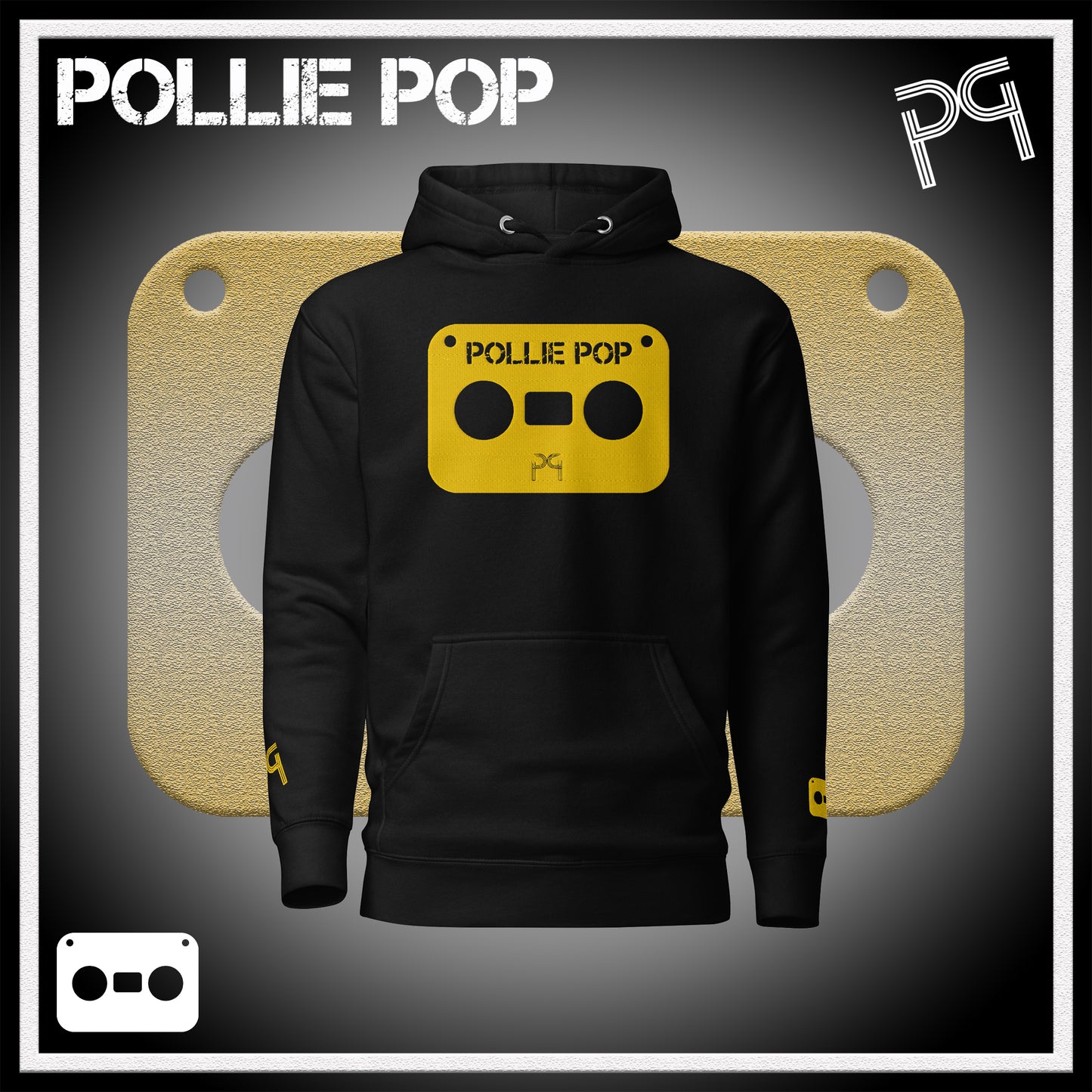 Big Gold Tape Hoodie