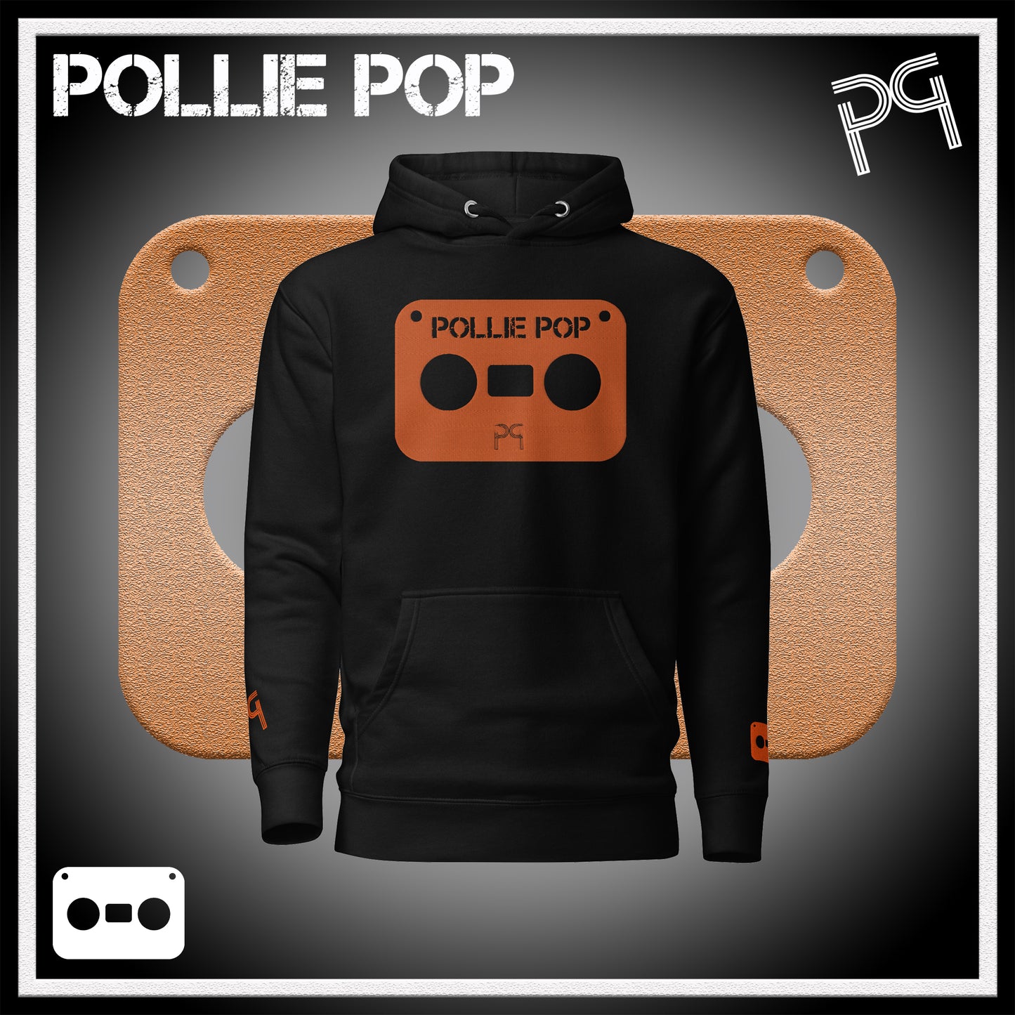 Big Orange Tape Hoodie