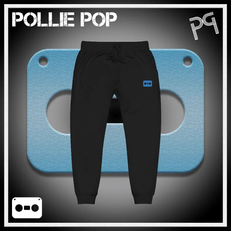 Teal Tape Joggers 4