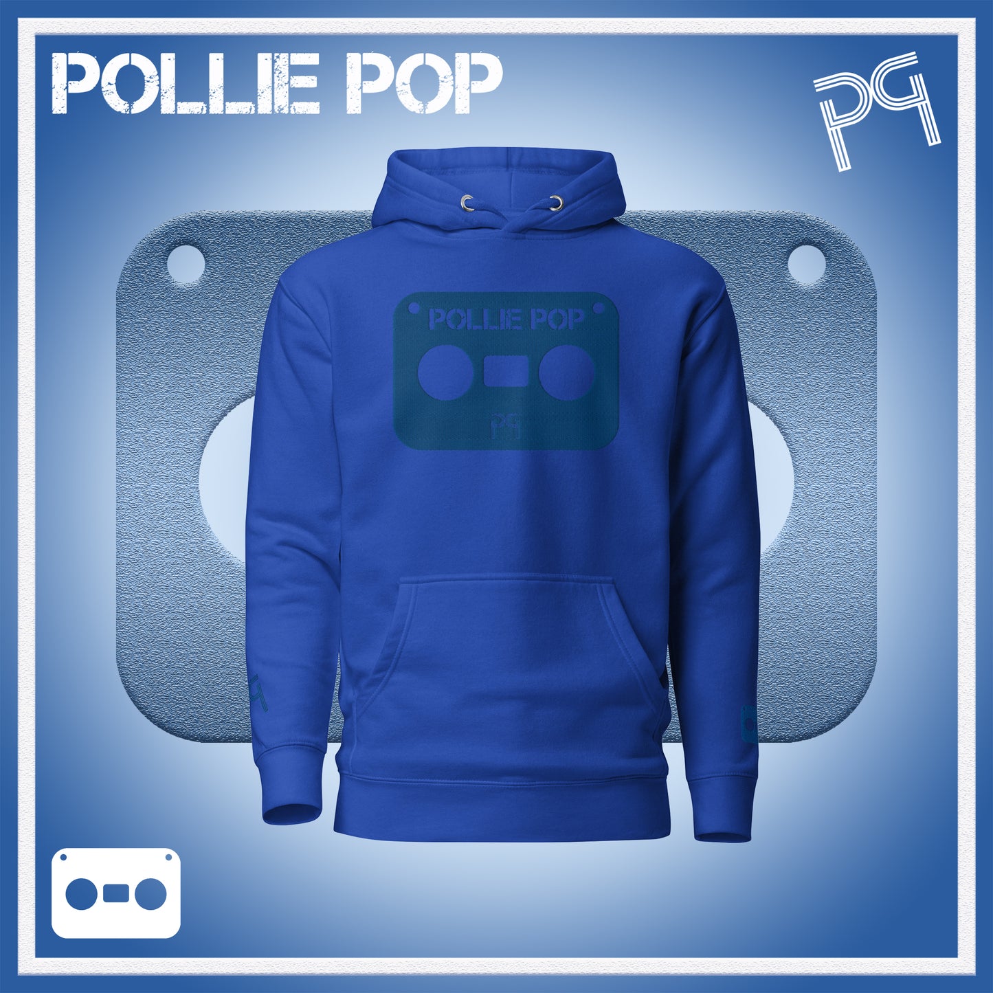Big Blue Tape Hoodie