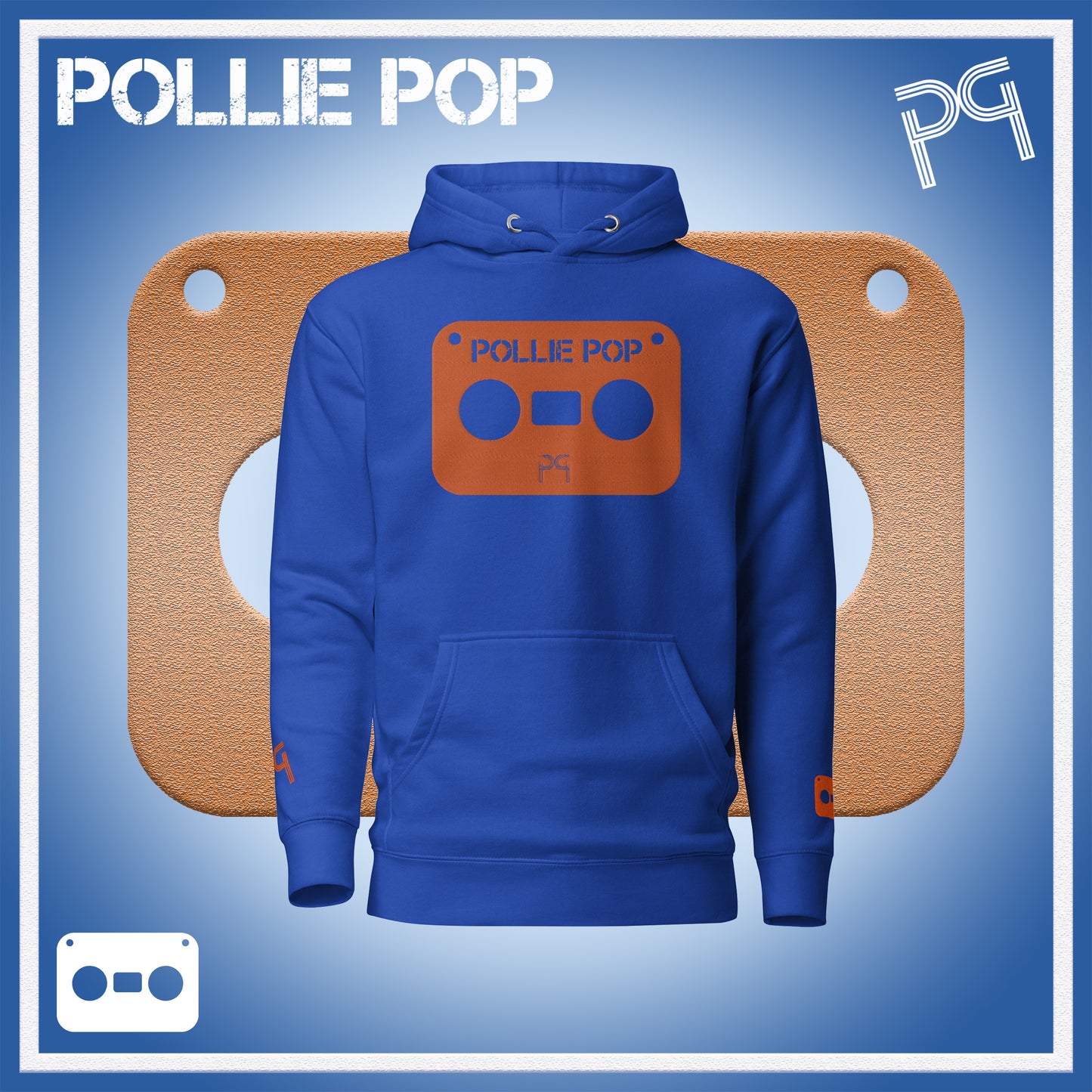 Big Orange Tape Hoodie