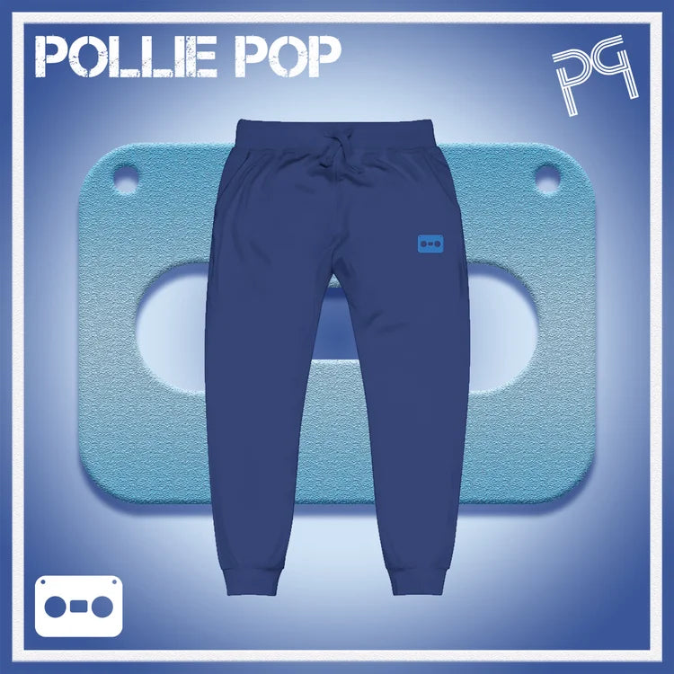 Teal Tape Joggers 4
