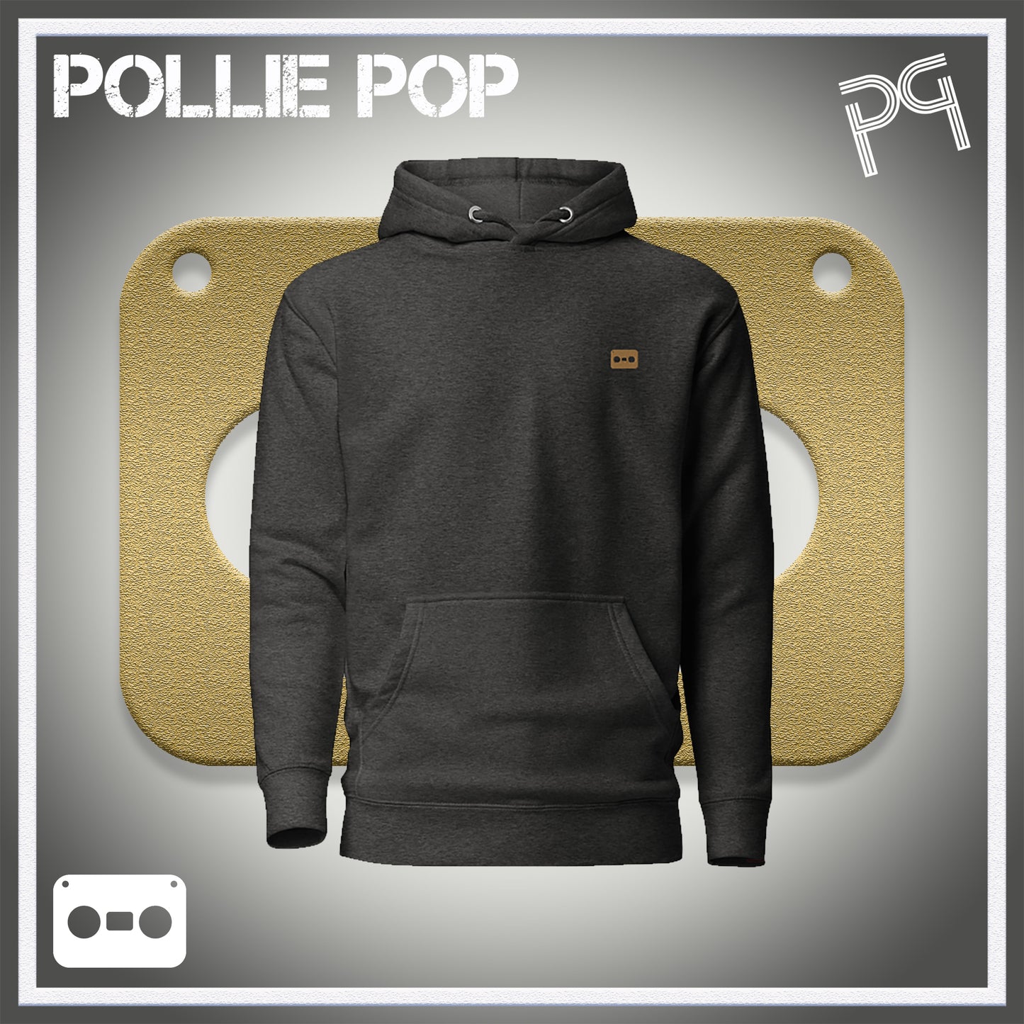 Old Gold Tape Hoodie