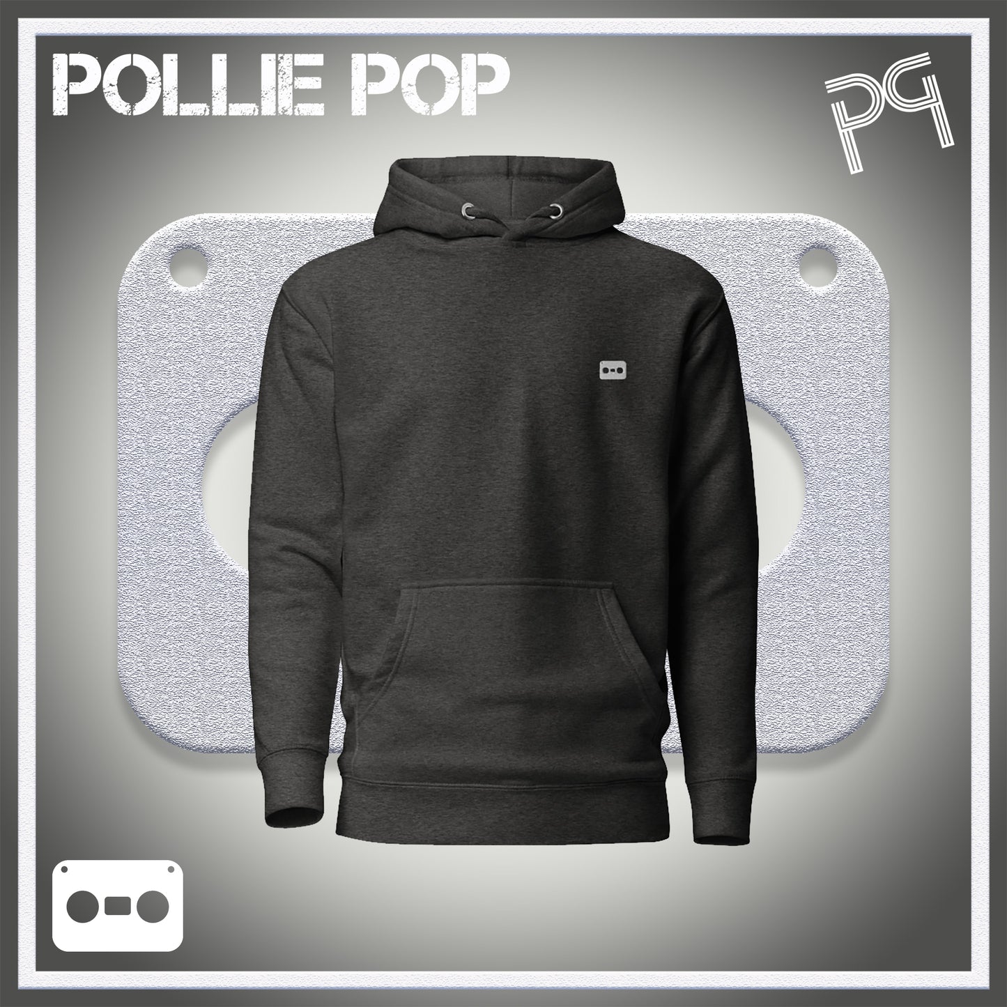 White Tape Hoodie 4