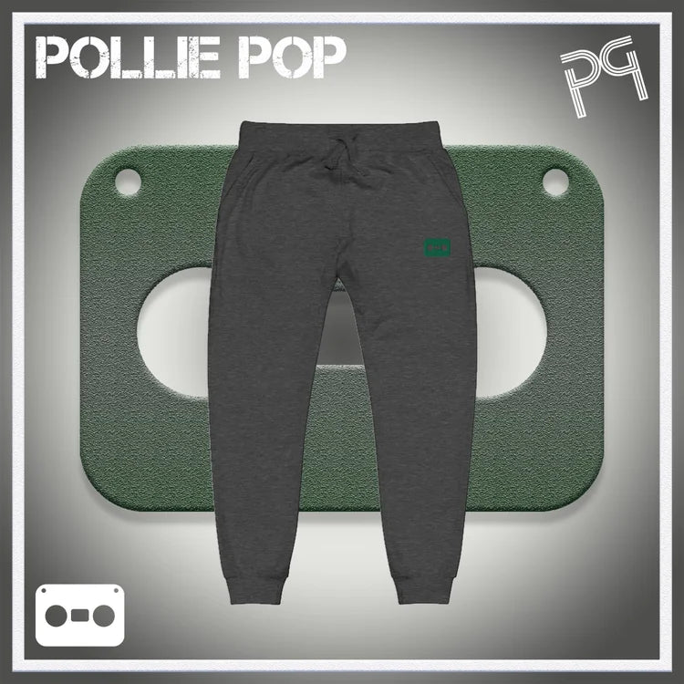 Dark Green Tape Joggers 4