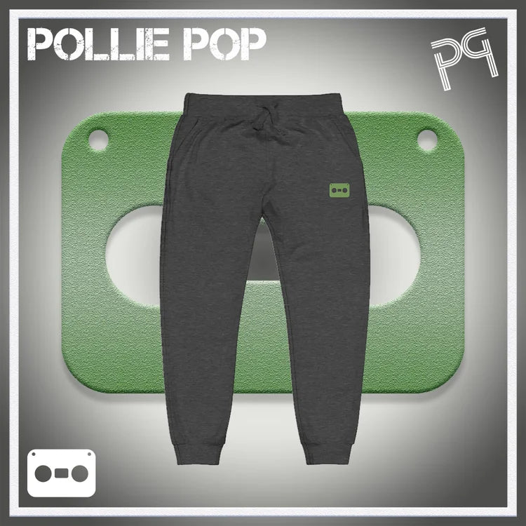 Light Green Tape Joggers 4