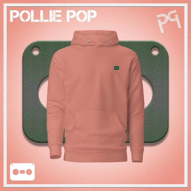 Dark Green Tape Hoodie