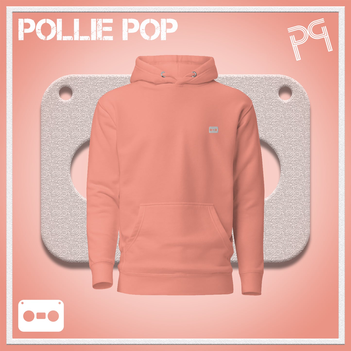 White Tape Hoodie 4