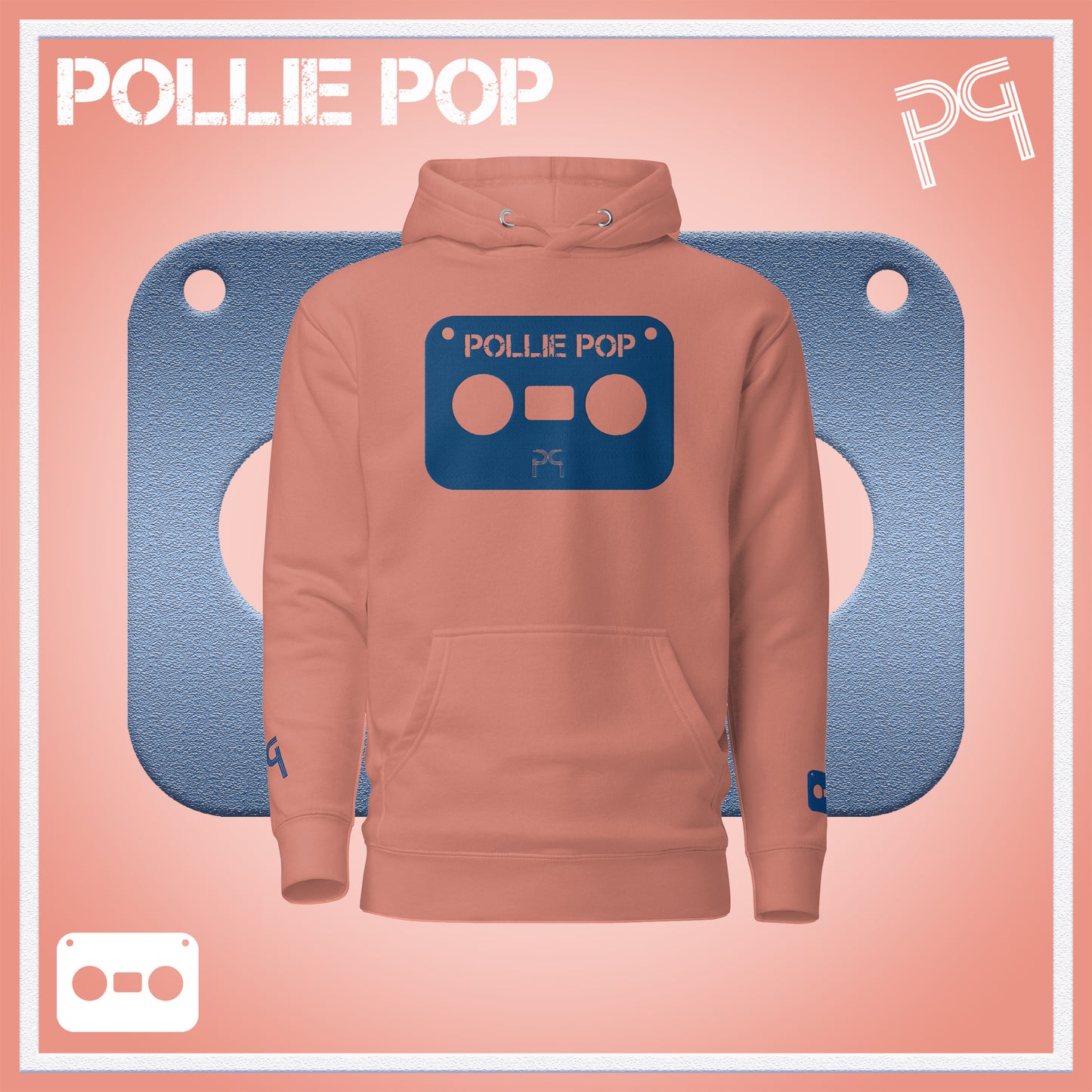 Big Blue Tape Hoodie