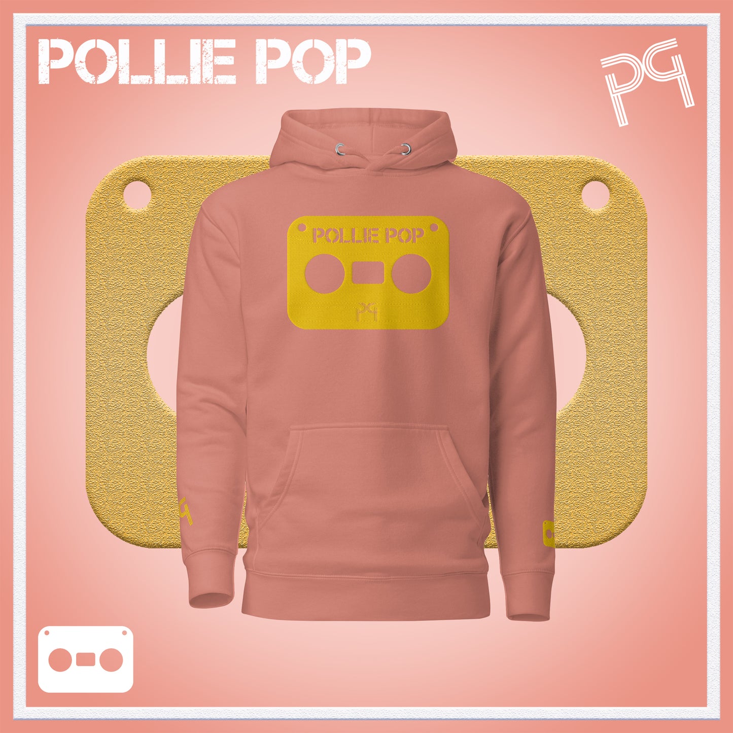 Big Gold Tape Hoodie