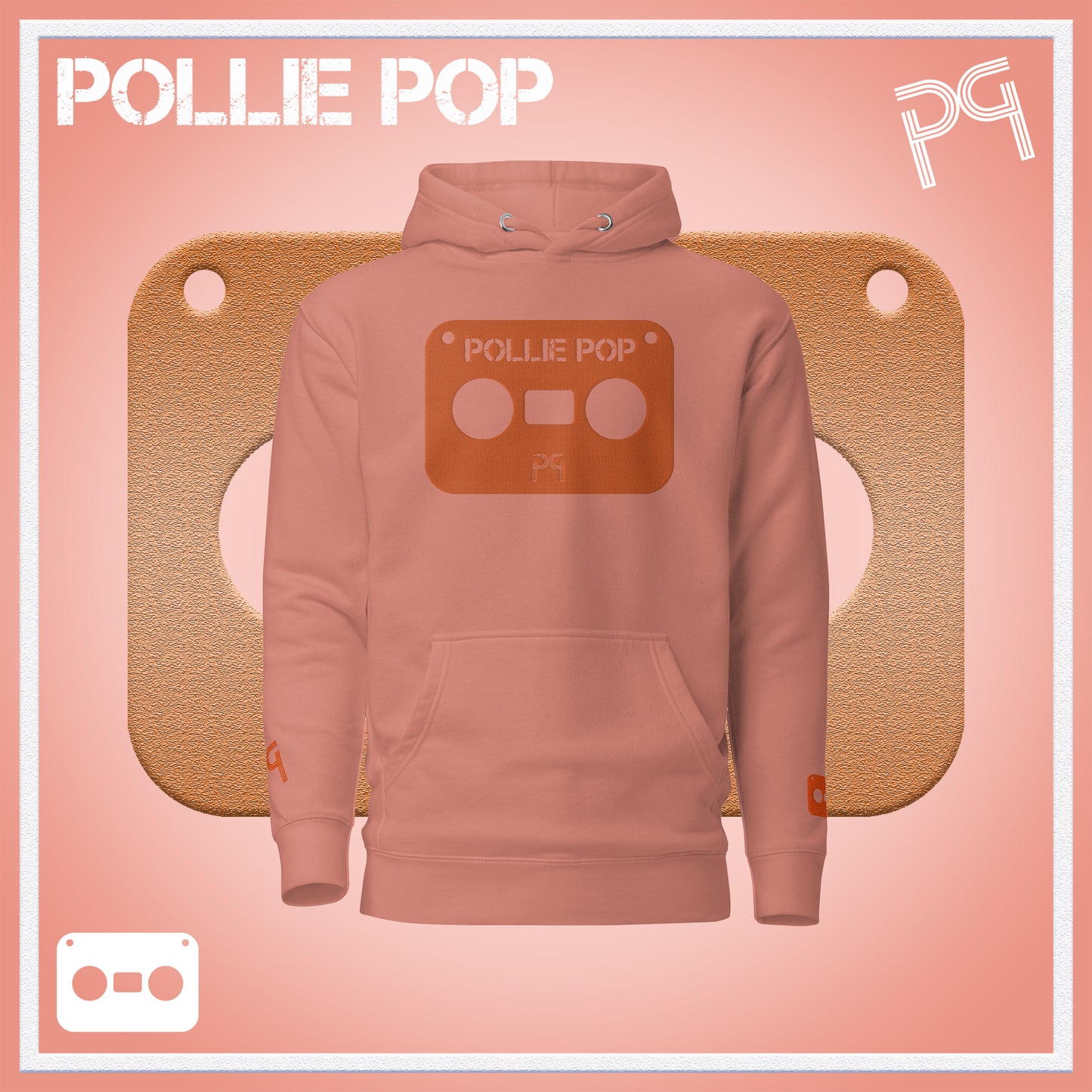 Big Orange Tape Hoodie