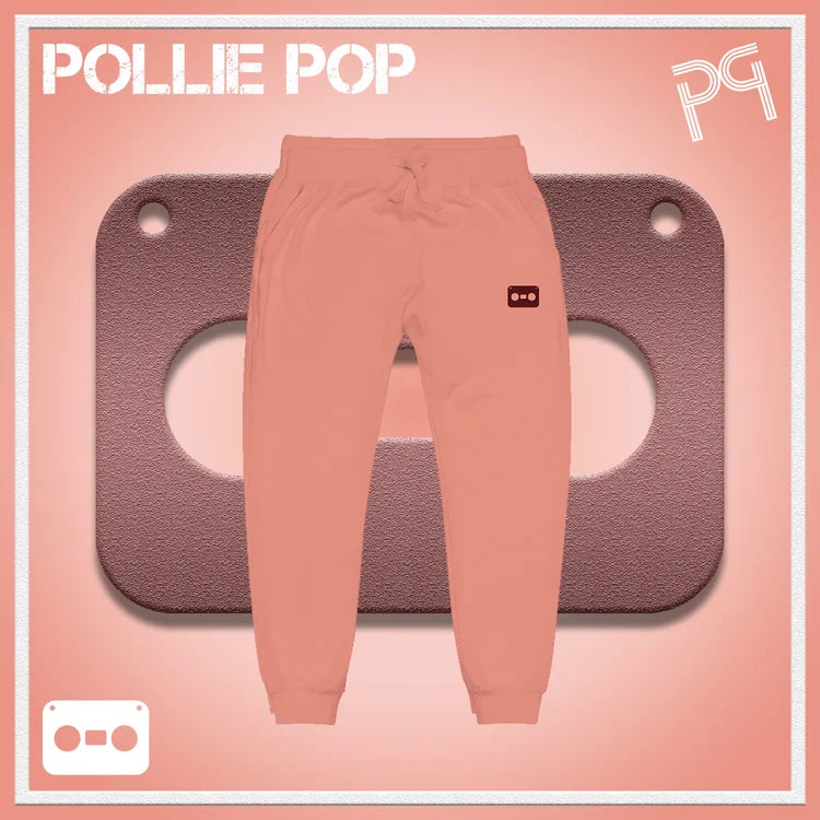 Wineberry Tape Joggers 4